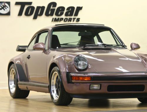 1987 porsche 930 turbo  only 20,342 original miles with original window sticker!