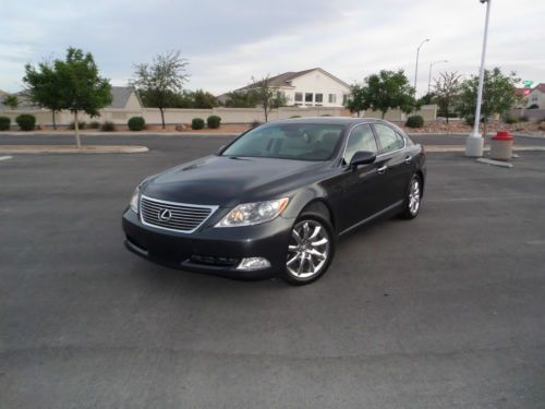 Lexus ls460, dark grey with grey interior- near perfect condition