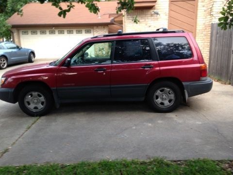 2000 subaru forester l 2.5l all wheel drive