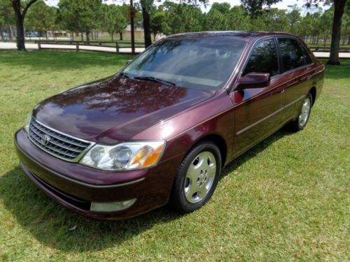 Florida 48,810 orig miles 04 avalon clean carfax leather jbl 3.0l v6 no reserve