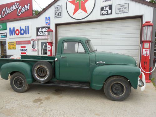 1955 chevy pickup truck 1st series solid north dakota farm truck
