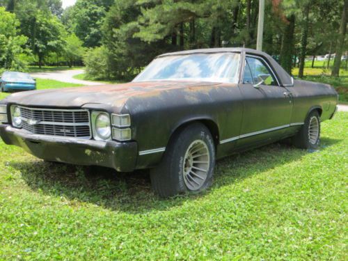 1971 71 el camino project car with big block