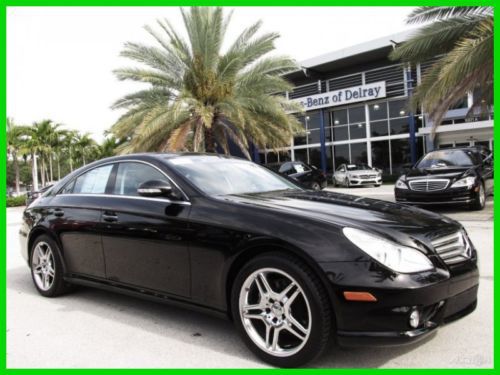 07 black cls-550 5.5l v8 *18 inch amg wheels *amg sport package *keyless go *fl