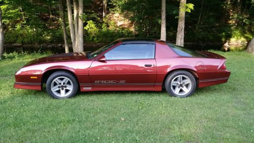 1987 5.7l iroc z camaro t-tops very clean