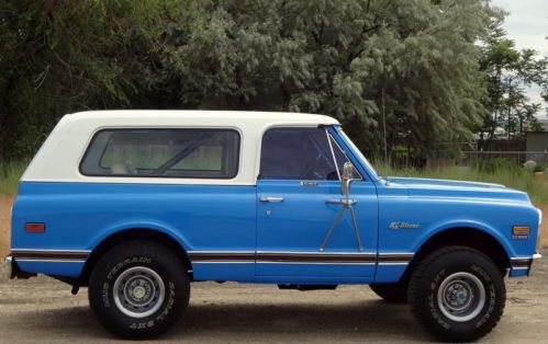 Beautiful 1972 k5 chevy blazer, cst edition, 4x4. factory loaded. automatic. a/c