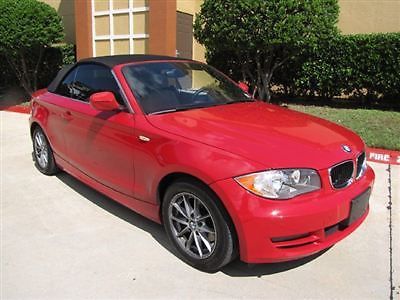 128i convertible 1 series low miles 2 dr automatic gasoline 3.0l l6 fi dohc 24v