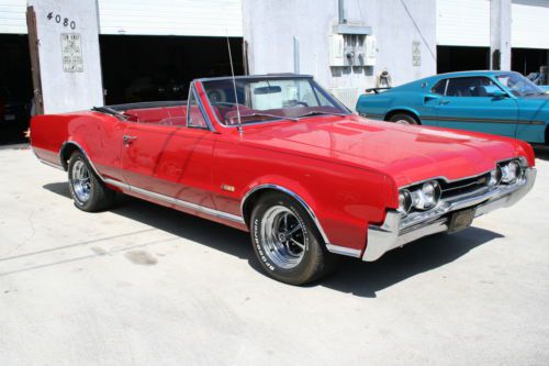 1967 oldsmobile 442 convertible 400ci numbers matching power top steering brakes