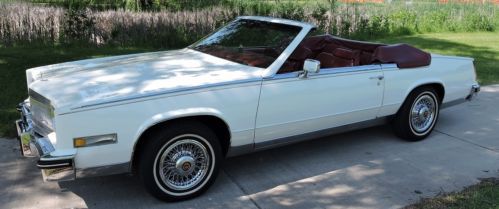 1984 cadillac eldorado biarritz convertible 2-door 4.1l