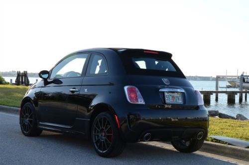 All Black Abarth Convertible, image 15