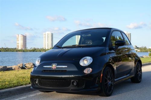 All Black Abarth Convertible, image 16