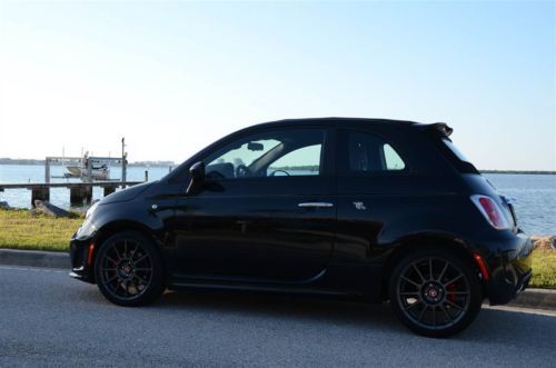 All Black Abarth Convertible, image 17