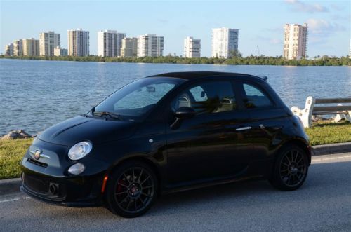 All Black Abarth Convertible, image 18