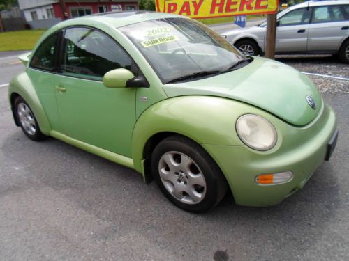 2002 volkswagen beetle gls hatchback 2-door 2.0l