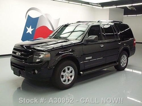 2008 ford expedition ltd sunroof leather nav dvd 84k mi texas direct auto