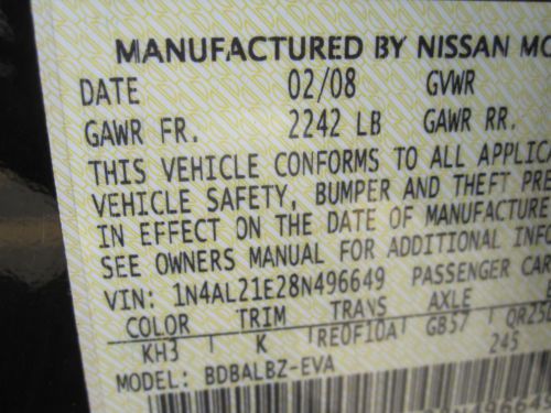 2008 Nissan Altima 2.5S - Clean - Runs Strong - 5 DAYS NO RESERVE AUCTION!!!, image 28