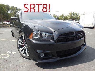 Srt-8 low miles 4 dr sedan automatic gasoline 6.4l v8 sfi ohv 32v phantom black