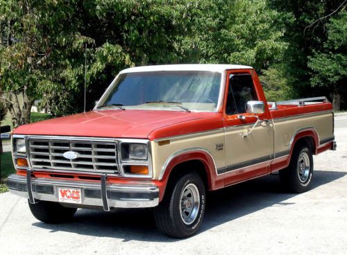 1983 ford f-100 xlt short bed pickup new rebuilt trans new tires