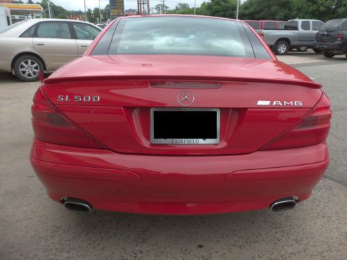 2003 Mercedes-Benz SL500 Base Convertible 2-Door 5.0L, image 4