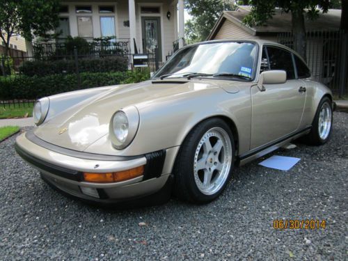 Beautiful champagne &#039;85 911 carrera, runs awesome and looks gorgeous!