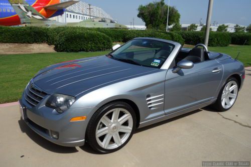 2006 chrysler crossfire limited convertible - sapphire blue - under 12k miles