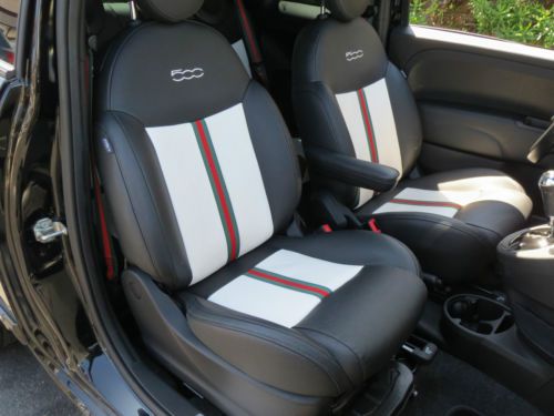 2012 Fiat 500 Convertible Gucci Limited Edition, US $17,850.00, image 10