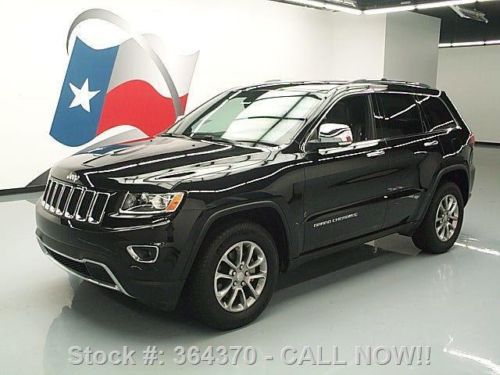 2014 jeep grand cherokee ltd sunroof nav rear cam 18k texas direct auto