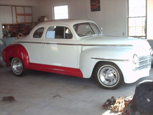 Nice 1948 plymouth businessman 2dr street rod