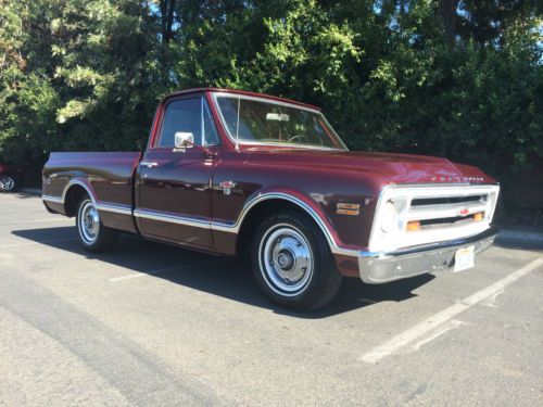 1968 chevrolet c10 cst original swb 2 owner truck chevy c-10 shop truck 350 a/t