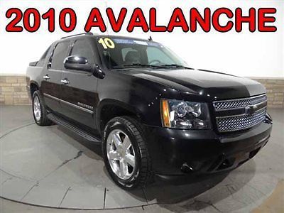 Chevrolet avalanche ltz low miles truck automatic 5.3l v8 sfi ohv 16v black gran