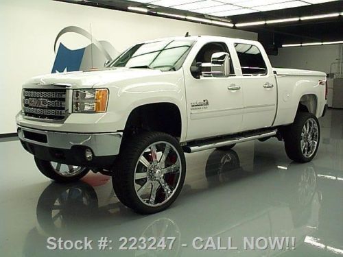 2013 gmc sierra 2500 texas ed crew z71 4x4 lifted 28&#039;s texas direct auto