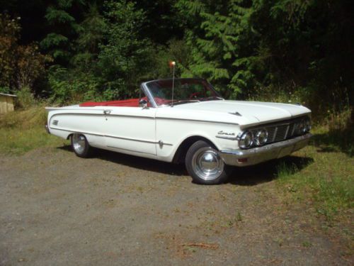 1963 mercury comet convertable s-22