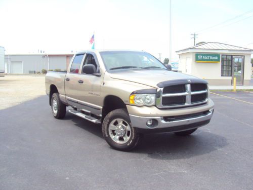 2005 dodge ram 2500 slt crew cab pickup 4-door 5.7l some rust highmi no reserve