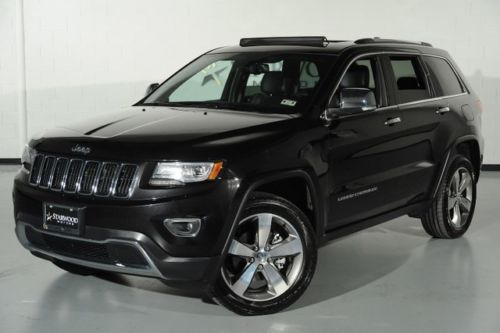 2014 jeep grand cherokee limited navigation bluetooth 4wd suv 4 door