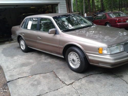 1991 lincoln continental signature sedan 4-door 3.8l