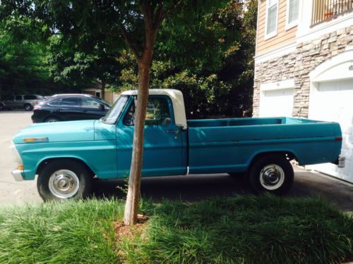 1972 ford f-250 3/4 ton pickup truck