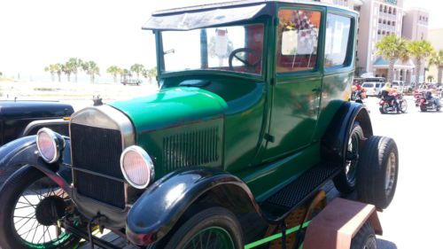 1926 model t tudor, matching numbers!, 95%original, starts, drives, stops