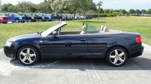 2004 audi a4 convertible excellent condition florida car