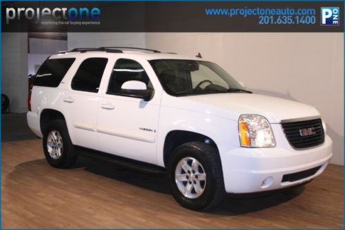 07 yukon slt white 66k miles leather sunroof tahoe ltz