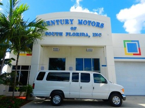 2002 ford econoline wagon e-350 super ext xlt  15-passenger low miles