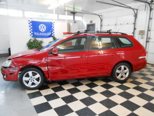 2009 Volkswagen Jetta Wagon 22K NO RESERVE Salvage Rebuildable Damaged, image 4