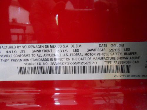 2009 Volkswagen Jetta Wagon 22K NO RESERVE Salvage Rebuildable Damaged, image 37