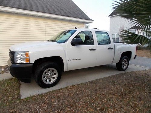 2007 chevrolet silverado 1500 crew cab - low miles 39k - new body style (chevy)