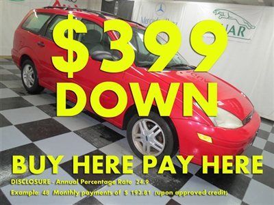 2000(00)focus we finance bad credit! buy here pay here low down $399 ez loan