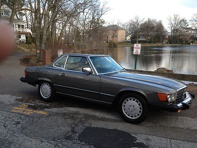 1989 mercedes benz 560sl convertible mint rare color combo classic fast low mile