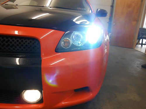 Custom 2008 scion tc, orange, mods, clean!