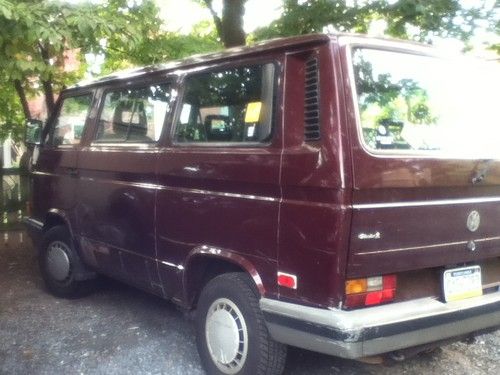 1991 volkswagen vanagon gl standard passenger van 3-door 2.1l