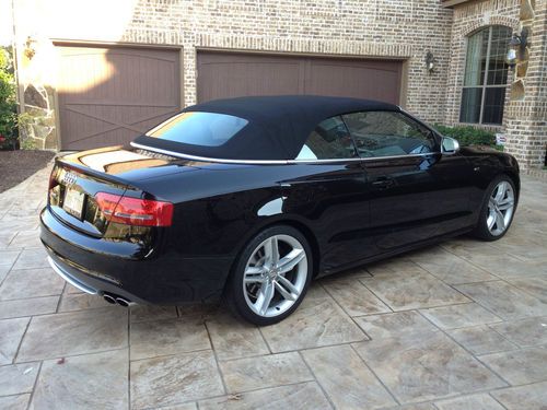 2010 audi s5 cabriolet premium plus convertible 2-door 3.0l - loaded &amp; like new!