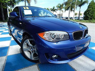 2012 bmw 1 series 128i coupe convertible -- leather -- bluetooth