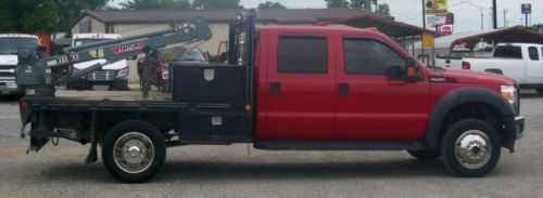2011 ford f450 v10 4dr 4x4 with crane