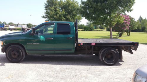 Dodge 3500 5.9 diesel flatbed